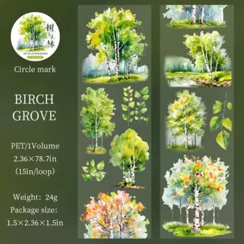 Jianwu изолента для декупажа деревьев и леса