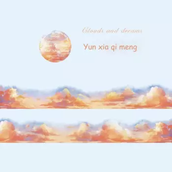 Jianwu изолента "Море облаков", винтажный коллаж