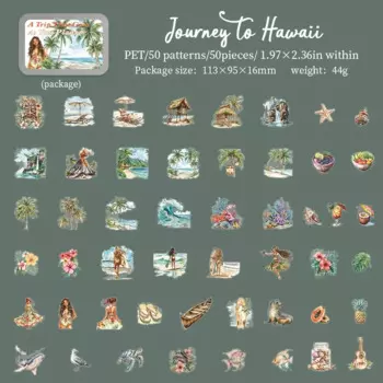 Jianwu Just Go Travel Series винтажные здания наклейки