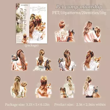 Jianwu наклейка "Follow in Your Footsteps"