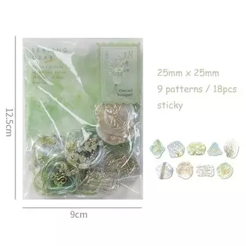 Jianwu наклейки для конвертов 18 шт