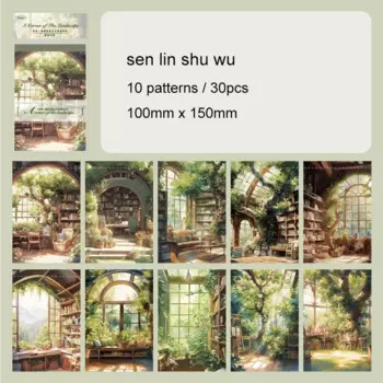 JIANWU, серия пейзажей, углов, винтажные растения, цветок, кофе, ландшафтный коллаж, материал, книга, творческий журнал «сделай сам», канцелярские принадлежности