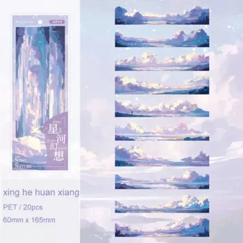 Jianwu серия «Песня природы» наклейка для коллажа