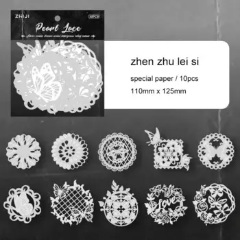 Jianwu Silver Moon Dream Series винтажные наклейки для коллажа