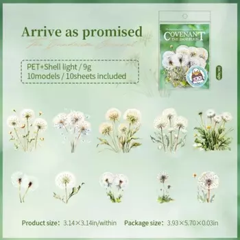 Jianwu стикер одуванчик