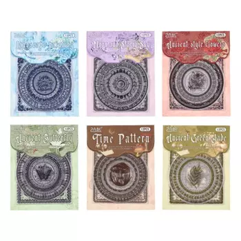 Jianwu стикер винтажный цветочный бордюр