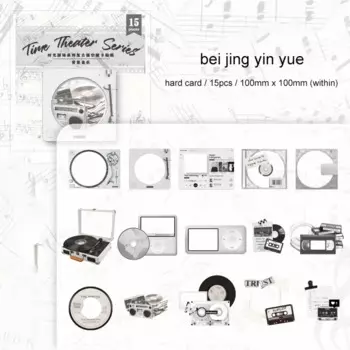 Jianwu Time Theater Series наклейки для скрапбукинга