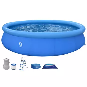 Jilong Avenli 4,50 м * 90 см надувной бассейн с фильтрующим насосом и лестницей над землей бассейн для детей открытый бассейн