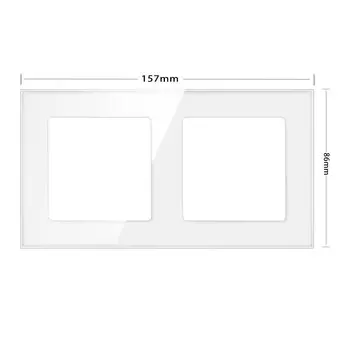 JING HUA JING CHENG настенный модуль серии 86mm белый