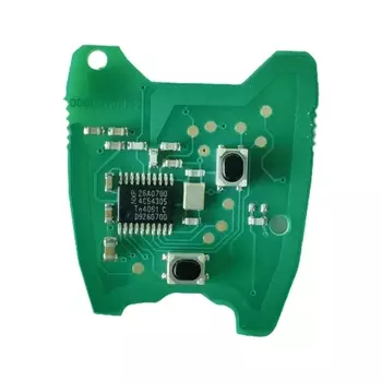 Jingxin удаленная печатная плата автомобильного ключа для Peugeot 106 206 207 306 307 Citroen C1 C2 C3 C4 Picasso 433 МГц ID46 PCF7961 2 кнопки