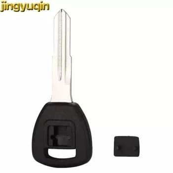 Jingyuqin 0-кнопочный чехол для дистанционного ключа автомобиля для Honda, автомобильные аксессуары, чехол для ключей-транспондер, сменный брелок T5, необрезанное лезвие