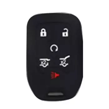 Jingyuqin 10 шт. 4/5/6 кнопки Мягкий силиконовый чехол для автомобильного ключа для Chevrolet 2015 2016 Gmc Yukon пригородный Tahoe Smart Key