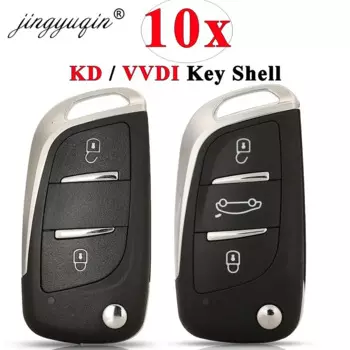 Jingyuqin 10 шт. KD/VVDI откидной чехол для ключей для Keydiy B11/NB11Xhorse XNDS00EN XKDS00EN XEDS00EN складной корпус-брелок