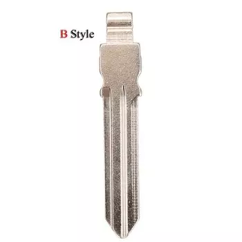 Jingyuqin 10 шт./лот флип-лезвие для ключа автомобиля для Nissan Almera для Renault Dacia Clio Megane Espace Laguna Kango HU136TE необрезанная пустая