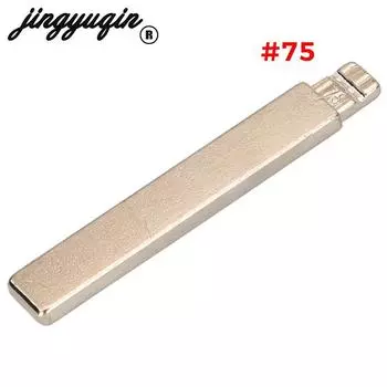 Jingyuqin 10 шт. сменный флип KD VVDI необработанный пульт дистанционного управления для Kia Hyundai i30 Новый Sorento Geely Panda #75 fob hu134(Y15)