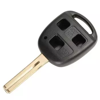 Jingyuqin 10 шт. Toy43 TOY47 3 кнопочный дистанционный чехол для ключа автомобиля Fob для Toyota Celica Avensis RAV4 Prado Camry Corolla YARIS RAV4