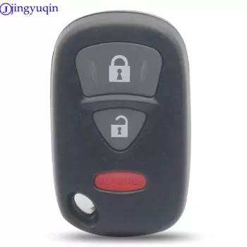 Jingyuqin 10ps Сменный автомобильный Стайлинг, чехол для дистанционного ключа, брелок 2 + 1 кнопка для Suzuki, использование для США Grand Vitara SX4 XL-7