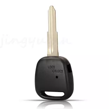 Jingyuqin 1/2 кнопки дистанционного ключа для Toyota Carina Estima Harrier Previa Corolla Celica Fob TOY43/Toy40 Blade