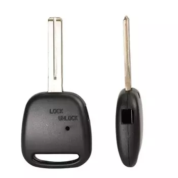 Jingyuqin 1 кнопка дистанционного ключа автомобиля оболочки для TOYOTA Carina Estima Harrier Previa Corolla Celica ключ чехол TOY48 лезвие