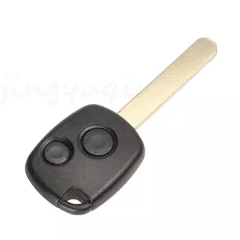 Jingyuqin 1-кнопочный пустой чехол для дистанционного управления автомобильным ключом, брелок для Honda Odyssey Uncut Blade