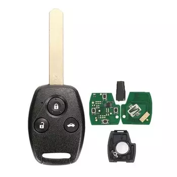 Jingyuqin 1 шт. 380/382/384H-A 313,8/315/433,9 МГц ID46 чип для Honda Accord 2003 2004 2005 2006 2007 2/3/4 кнопки удаленный автомобильный ключ