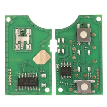 Jingyuqin 1J 0959753 Дистанционный ключ от автомобиля, сигнализация, 433 МГц, чип ID48 для Volkswagen Vw Golf Jetta Passat Beetle MK4, 2 кнопки, брелок