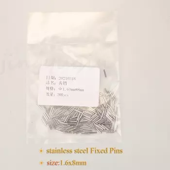 Jingyuqin 200 шт. автомобильный флип-пульт дистанционного управления фиксированные штифты винты слесарные инструменты запасные части Аксессуары слесарные инструменты принадлежности