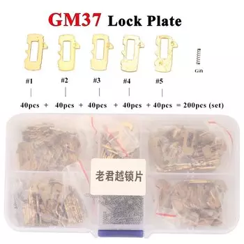 Jingyuqin 200 шт. HU100/DWO4R/GM37 автомобильный замок для Chevrolet Opel GMC Buick Regal GL8 внутренний фрезерный замок для автомобильного ключа, набор для чтения