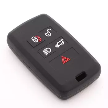 Jingyuqin 2018 г. силиконовый чехол для ключей от автомобиля для Land Rover Discovers 4 5 Range Rover Evoque Freelander 2 Velar fit Jaguar E-Pace