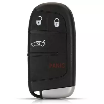 Jingyuqin 2/3/4/5 кнопок дистанционного ключа чехол-брелок для Chrysler Jeep Dodge Challenger зарядное устройство Dart Durango 2011-2018