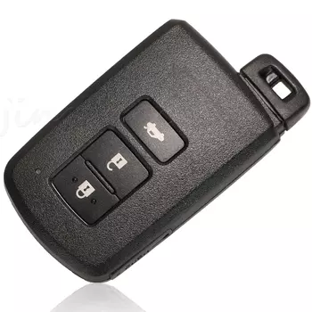Jingyuqin 2/3/4 кнопки чехол для дистанционного ключа для Toyota Avalon Camry RAV4 Corolla Highlander умный корпус ключа автомобиля замена