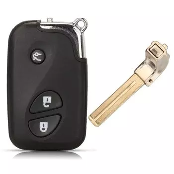 Jingyuqin 2/3/4 кнопки смарт-брелок с дистанционным управлением, пустой корпус без ключа для LEXUS IS250 ES350 GS350 LS460 GS Smart Key