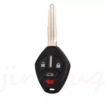 Jingyuqin 2/3/4 кнопки сменный удаленный автомобильный ключ чехол-брелок для Mitsubishi Outlander Galant Eclipse Lancer
