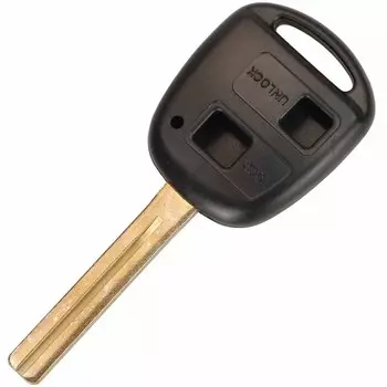 Jingyuqin 2/3 кнопки дистанционного брелок сменный чехол для автомобильного ключа для Lexus RX300 ES300