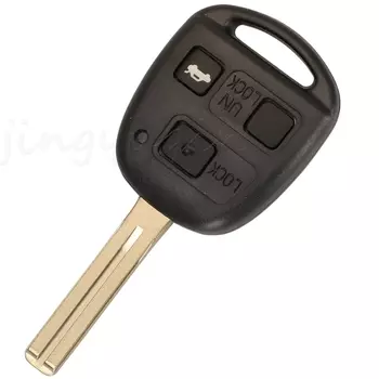Jingyuqin 2/3 кнопки дистанционного ключа 433 МГц ID68 чип P/N: 50171 для Lexus ES300 GS300 GS400 IS300 LS400 с лезвием TOY48