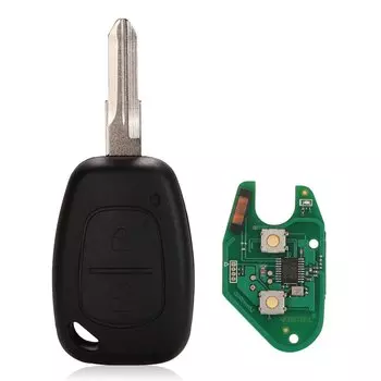 Jingyuqin 2 кнопки 434 МГц умный дистанционный ключ ID46 PCF7946 чип для Renault Traffic Master Vivaro Movano Kangoo Vac102/NE72 Blade