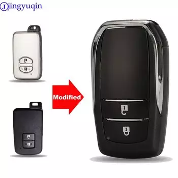 Jingyuqin 2-кнопочный Автомобильный Чехол Для Дистанционного Ключа