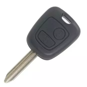 Jingyuqin 2-кнопочный удаленный автомобильный ключ, чехол-брелок для Peugeot Partner Expert Boxer SX9, лезвие для CITROEN C2/C3 Pluriel