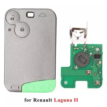 Jingyuqin 2BT дистанционный ключ ID46 PCF7947 чип 433 МГц для Renault Laguna Espace 2001-2008 Vel-Satis дистанционный брелок для карт Стайлинг автомобиля