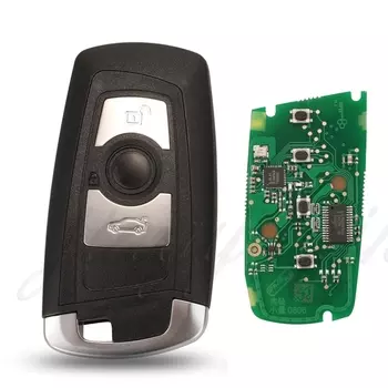 Jingyuqin 315/433/868 МГц CAS4 Смарт дистанционные брелки для ключей Keytless вход для BMW 3 5 7 серии 523 528 535 550 318 320 325 328 330 PCF7945