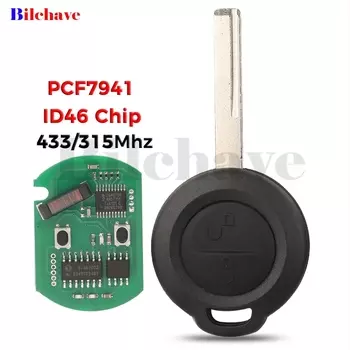 Jingyuqin 315/433 МГц ID46 PCF7941 Умный Автомобильный Дистанционный Ключ С 2 Кнопками Для Mitsubishi Colt 2002-2012 Cabriole...