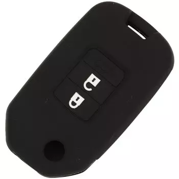 Jingyuqin 3/4 BTN силиконовый резиновый красочный чехол для дистанционного ключа для Honda Accord CR-V Crosstour Civic Замена защиты