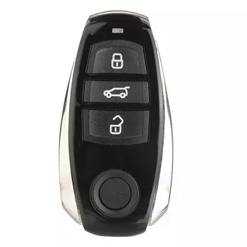 Jingyuqin 3/4 кнопки дистанционного ключа автомобиля для VW Volkswagen Touareg 2010-2018 умный авто ключ чехол брелок корпус замена