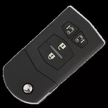 Jingyuqin 3/4 кнопки откидной корпус автомобильного ключа для Mazda 2 3 5 6 M5 M6 CX-5 CX-6 2004 + складной корпус авто ключа замена MAZ24