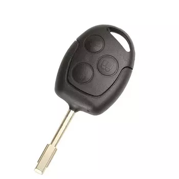 Jingyuqin 3-кнопочный чехол для дистанционного ключа автомобиля, чехлы для брелоков для Ford Focus Mondeo Festiva Fusion, костюм Fiesta KA