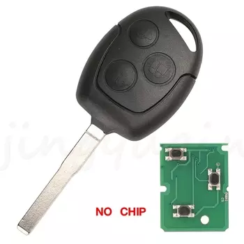 Jingyuqin 3-кнопочный дистанционный брелок 315/433 МГц 4D60 ID63 чип для Ford Mondeo Focus Fusion Fiesta Galaxy Transit HU101/FO21 Blade