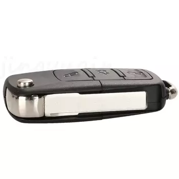 Jingyuqin 3-кнопочный раскладной корпус для автомобильного ключа-пульта для Vw Golf 4 5 Passat B5 B6 Polo Touran с HU66/HU49