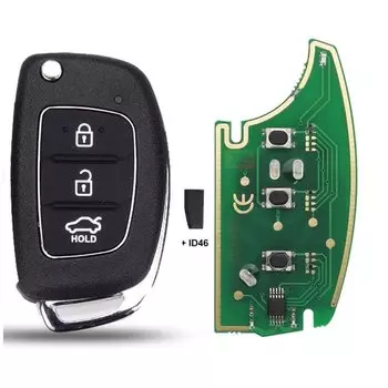 Jingyuqin 3B 433 МГц с id46 Автомобильный ключ плата управления для Hyundai Solaris Accent Tucson l10 l20 l30 Kia Rio Ceed