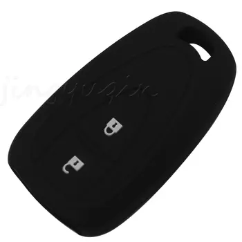 Jingyuqin 3BTN чехол для дистанционного ключа автомобиля чехол силиконовый защитный чехол для Chevrolet Cruze Trax Malibu XL Spark Verano автомобильные аксессуары