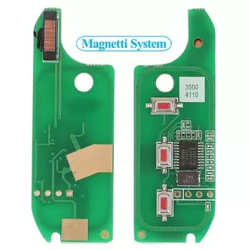 Jingyuqin 433 МГц Дистанционный Ключ Автомобильный Ключ Плата PCB Расстояние Чип ID46 PCF7946 Для Fiat 500 Panda Bravo Punto ...